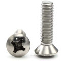 Phillips Slotted Oval Head Machine Screws